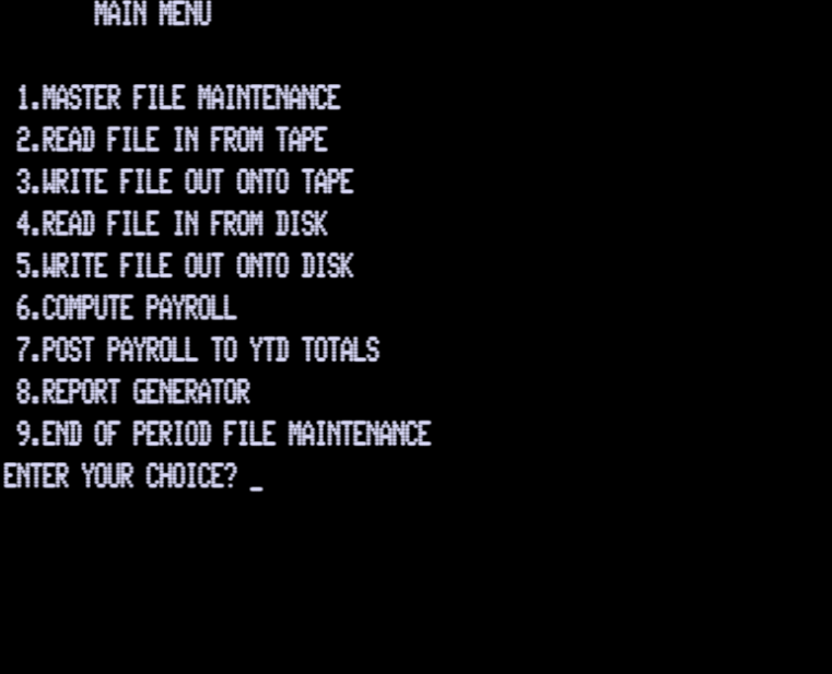 Screen shot